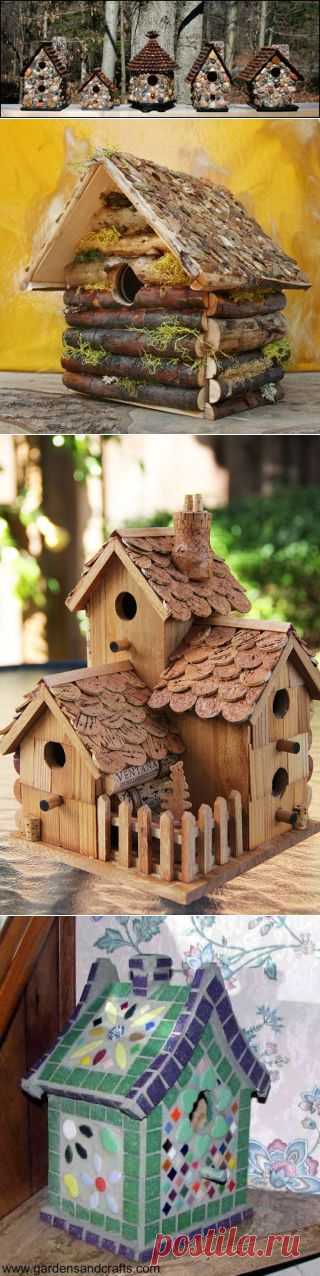 Необычные домики для птиц: красивая фотоподборка