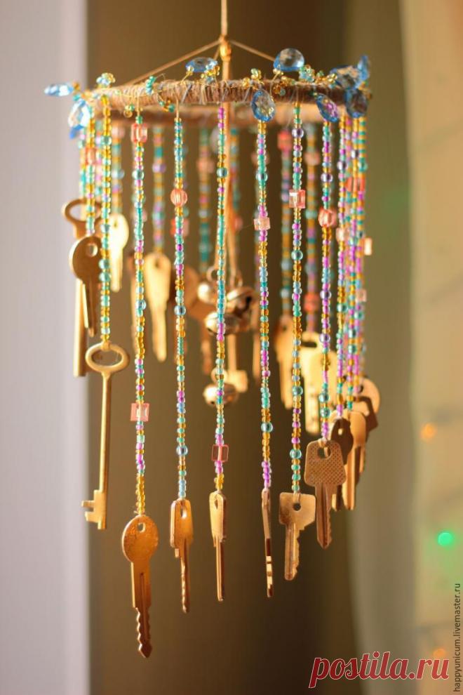 Музыка ветра из старых ключей. Романтичный МК