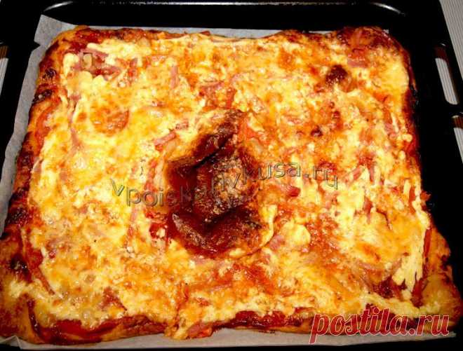 Пицца Бордо из слоеного теста | В поисках вкуса
