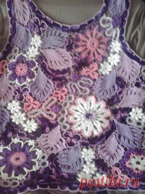 Подробно: А вот с этого всё начиналось | Вязание крючком. Ваши работы