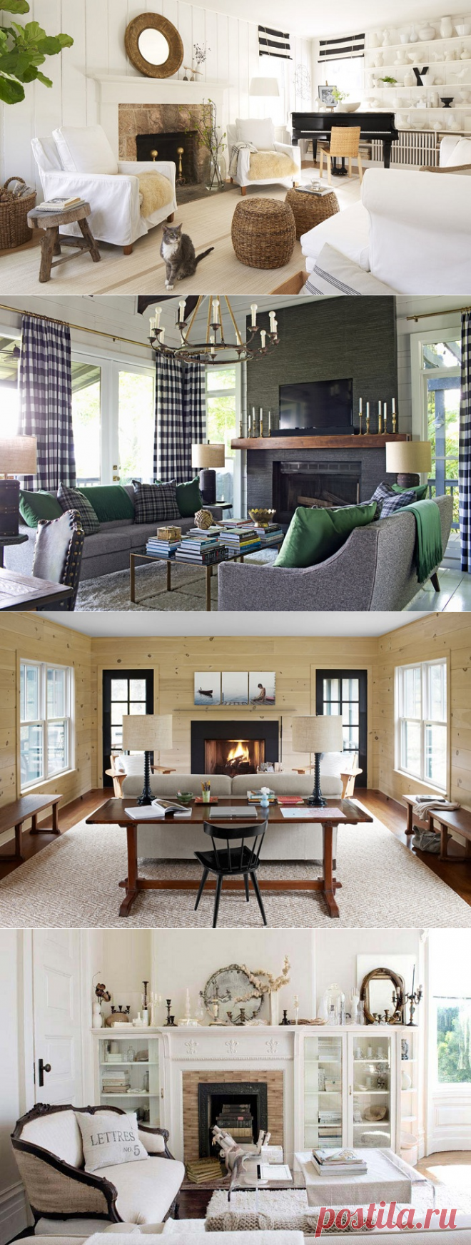 Идеи для оформления гостиной — Роскошь и уют