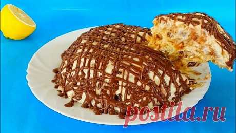 ТОРТ из 3 ИНГРЕДИЕНТОВ БЕЗ ВЫПЕЧКИ И ДУХОВКИ за 1 минуту. | Вкусно - Пальчики оближешь | Яндекс Дзен