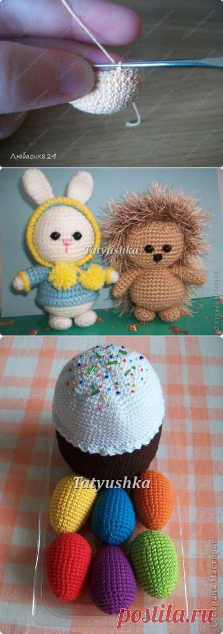 Маленький секрет вязания крючком по кругу | Страна Мастеров