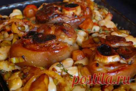 Рулька с овощами - Будет вкусно - Медиаплатформа МирТесен