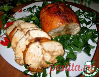 Куриная пастрома с соевым соусом – кулинарный рецепт