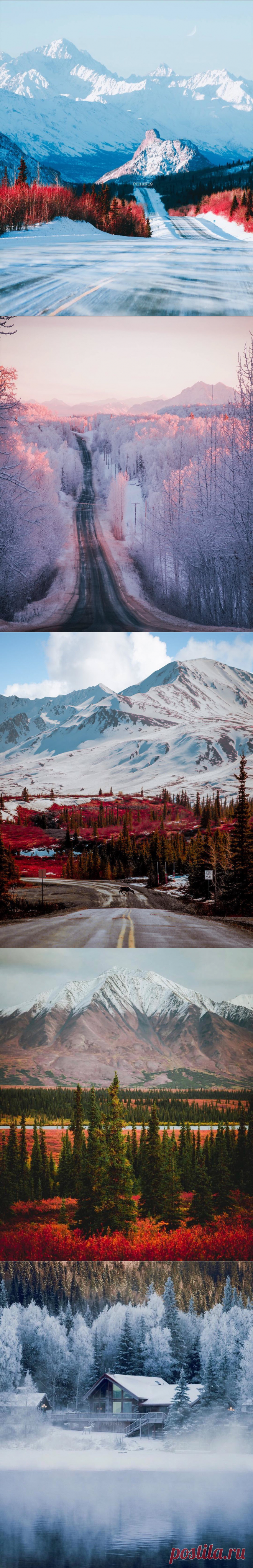 Аляска в фотопейзажах Патрика Туна