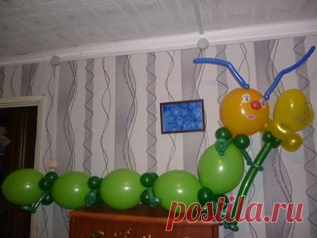 Большая гусеница
