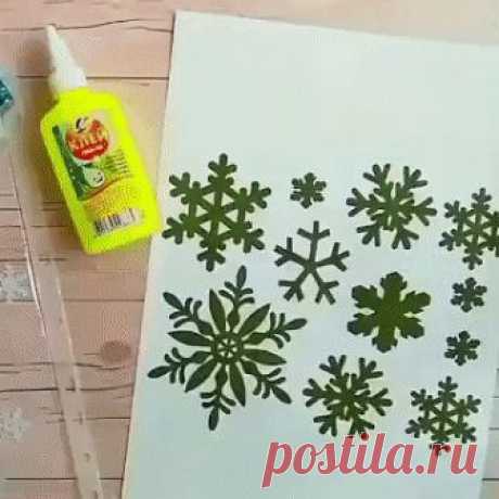 Снежинки на ёлку
