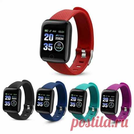 Умные часы Smart Watch 116 Plus Стильное изделие с широким спектром функций… | Полезные вещи для жизни | Яндекс Дзен