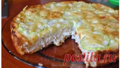 Лёгкий куриный пирог - Детская кухня
