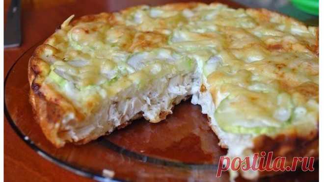 Лёгкий куриный пирог - Детская кухня
