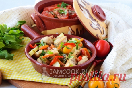 Рагу овощное с мясом и картошкой — рецепт с фото пошагово. Как приготовить рагу из овощей с картошкой и мясом?