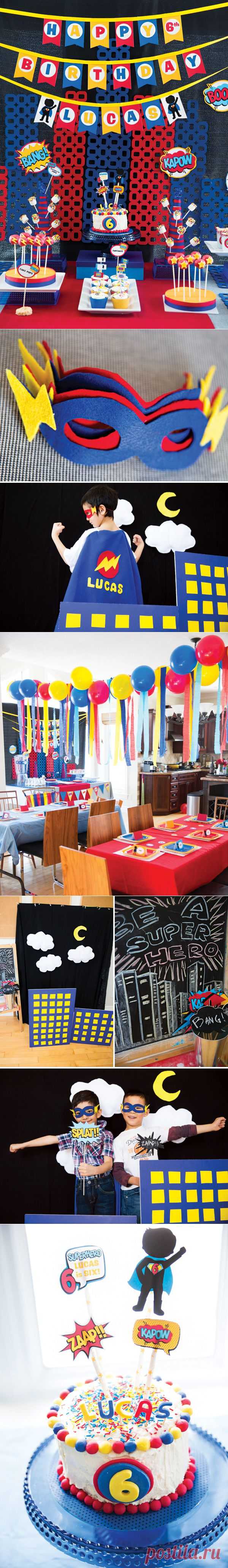 Вызов Каждый супергерой Birthday Party // Хозяйка с Mostess®
