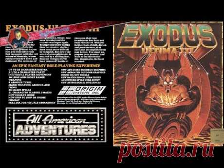 Мини прохождение игры - Ultima III: Exodus - YouTube