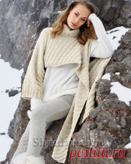 Накидка с рукавом - SHPULYA.com