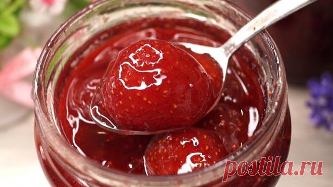 Всегда УДАЧНОЕ Клубничное Варенье. Весь Секрет в Приготовлении! Клубничное варенье на сковороде. (Жареное варенье). Таким способом варенье имеет красивый насыщенный цвет, ягоды остаются целыми и не развариваются, а аромат...