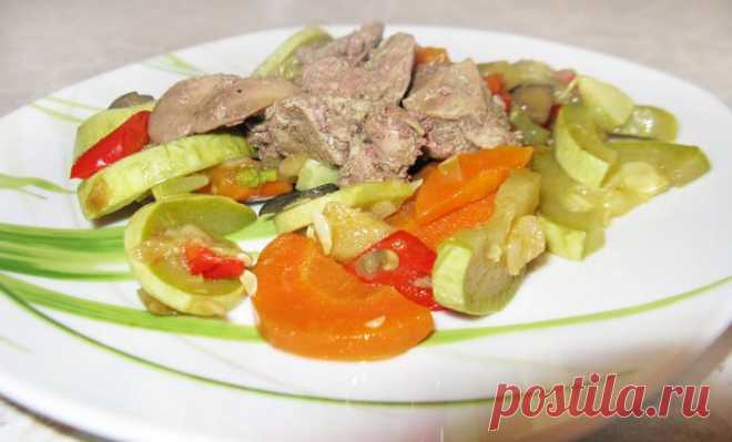 Овощное рагу с кабачками - диетическая находка