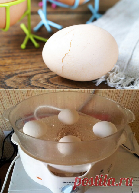 3 способа сварить треснувшие яйца, чтобы не вытекал белок