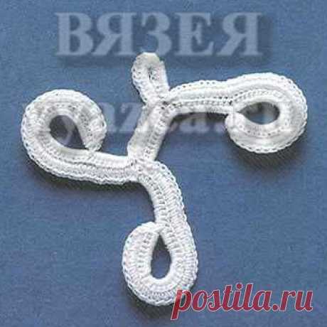 Схемы для вязания ирландского кружева крючком