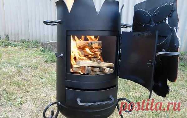 Экономичная печь для плова из газового баллона | мастеровой | Яндекс Дзен
