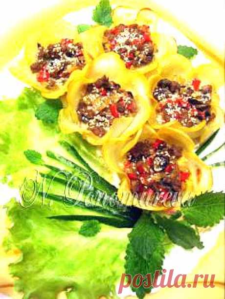 Картофельные цветы.