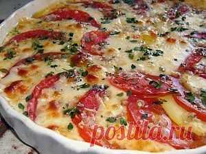 Великолепная закуска «Помидоры с сыром» | Вкусные рецептики