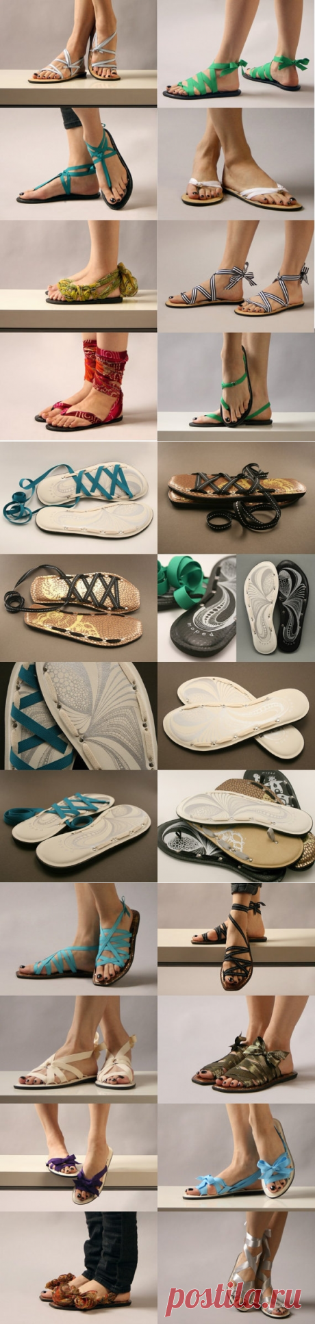 Гениальная идея переделки сланцев / Обувь / ВТОРАЯ УЛИЦА