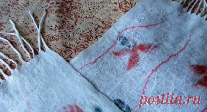Пять способов сделать край валяных изделий ровным.