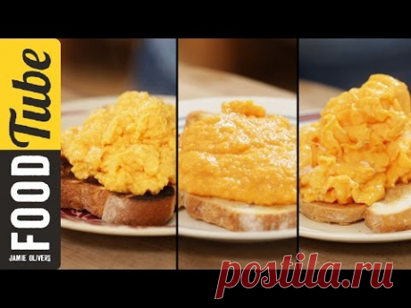 How To Make Perfect Scrambled Eggs - 3 ways | Jamie Oliver