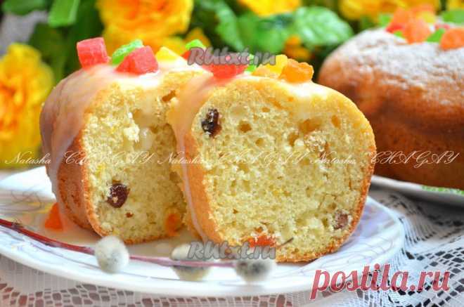 Рецепт кулича без дрожжей