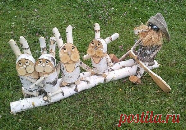 Дачные украшательства — 6 соток