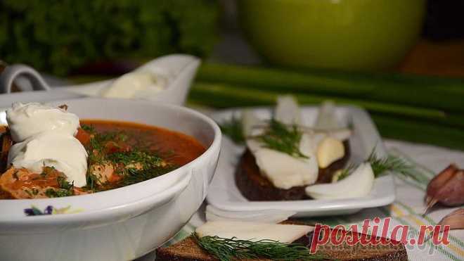 Ароматный борщ