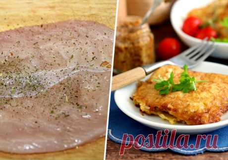 Куриные отбивные в маринаде: нежные и очень сочные! На вкус эти куриные отбивные невероятно нежные, а рецепт проще простого. Такой рецепт очень удобен, если вам нужно быстро приготовить мясное блюдо!