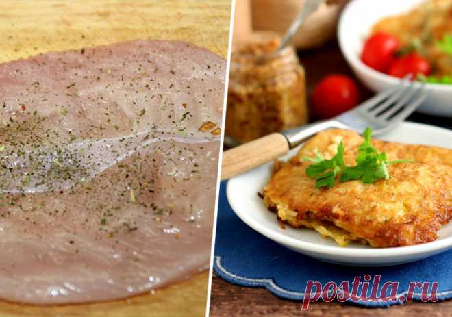 Куриные отбивные в маринаде: нежные и очень сочные! На вкус эти куриные отбивные невероятно нежные, а рецепт проще простого. Такой рецепт очень удобен, если вам нужно быстро приготовить мясное блюдо!