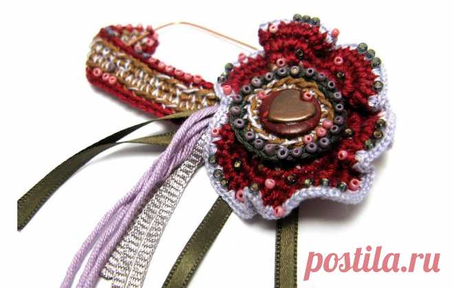 Уникальные вязаные украшения Сары Пакиарелли / KNITLY.com - блог о рукоделии, мастерклассы