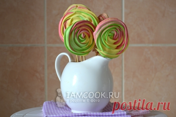 Меренга на палочке — рецепт с пошаговыми фото и видео