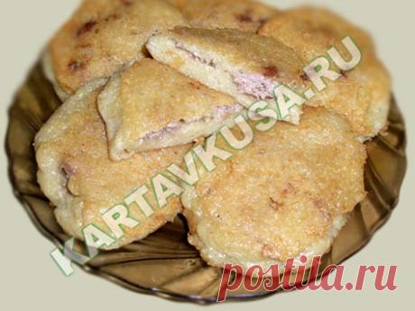 КАРТОФЕЛЬНЫЕ ДРАНИКИ С МЯСОМ | КартаВкуса.ру - рецепты с фото