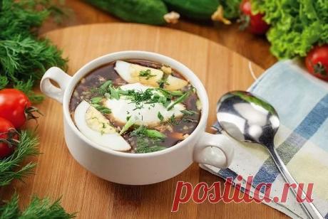 Окрошка на квасе. 6 классических и самых вкусных рецептов