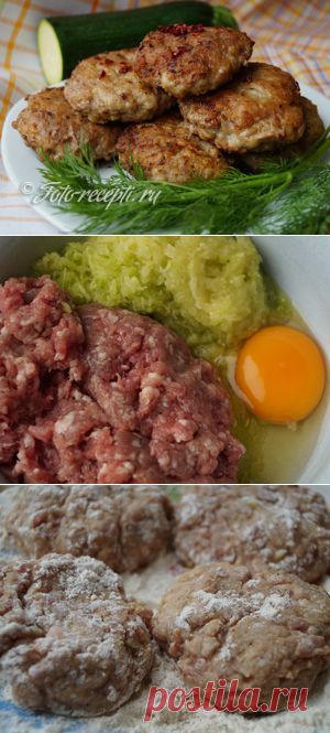 Котлеты с кабачком