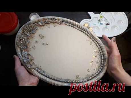 Декорирование панно для скульптурной живописи