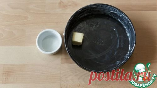Как выложить пергаментом круглую форму
