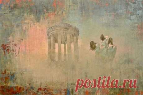 В таинственных работах Федерико Инфанте (Federico Infante) оживают призрачные силуэты, которые подобно эфиру растворяются в сумеречно-туманной мгле. Элегантно-абстрактные картины этого художника выполнены в приглушённых тонах полны тайн и загадок, а умелое сочетание сюрреализма с реализмом, придаёт им особый шарм, создавая атмосферу меланхолии, дышащую умиротворением и спокойствием. / Удивительное искусство