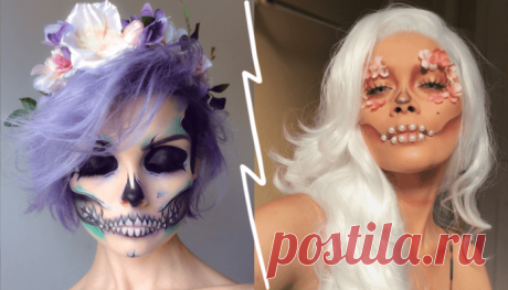 Макияж на Хэллоуин 2020: 32 страшно красивых идеи грима