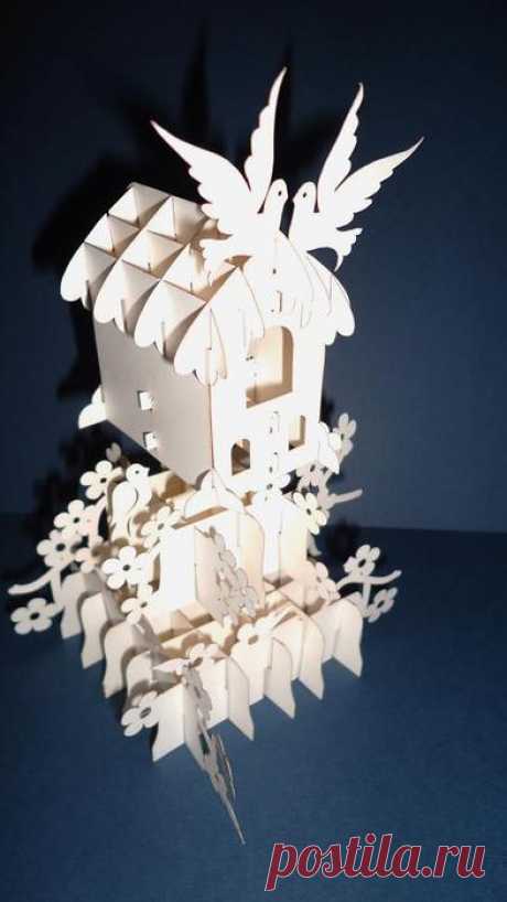 BIRDCAGE KIRIGAMI