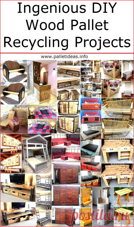 Ingenious DIY Wood Pallet Recycling Projects | Pallet Ideas