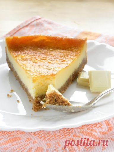 Home is in the kitchen - Чизкейк с белым шоколадом.