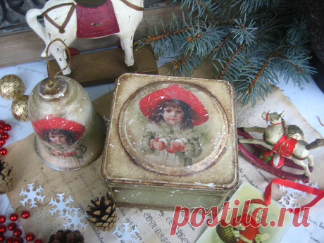 Идеи для декупажа...Новогоднее от Марины Никулиной