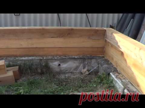 Баня из бруса своими руками 1