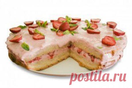 Бисквитный торт с клубничным кремом - &quot;Вкусные Рецепты&quot; - lihacheva_51@mail.ru - Почта Mail.Ru