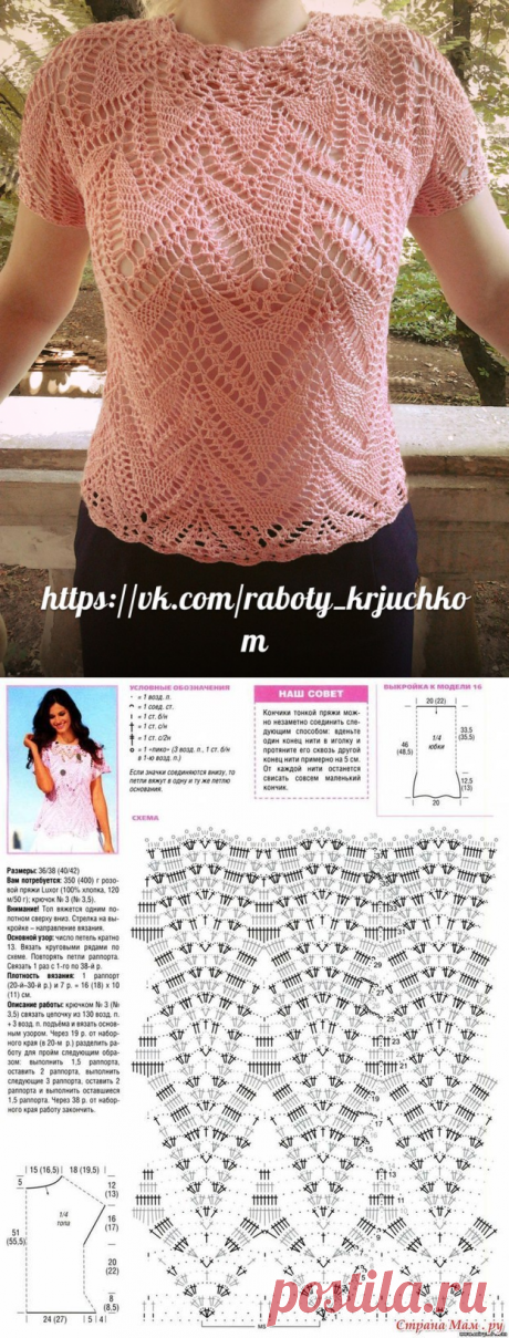 РОЗОВАЯ АЖУРНАЯ КОФТОЧКА КРЮЧКОМ.